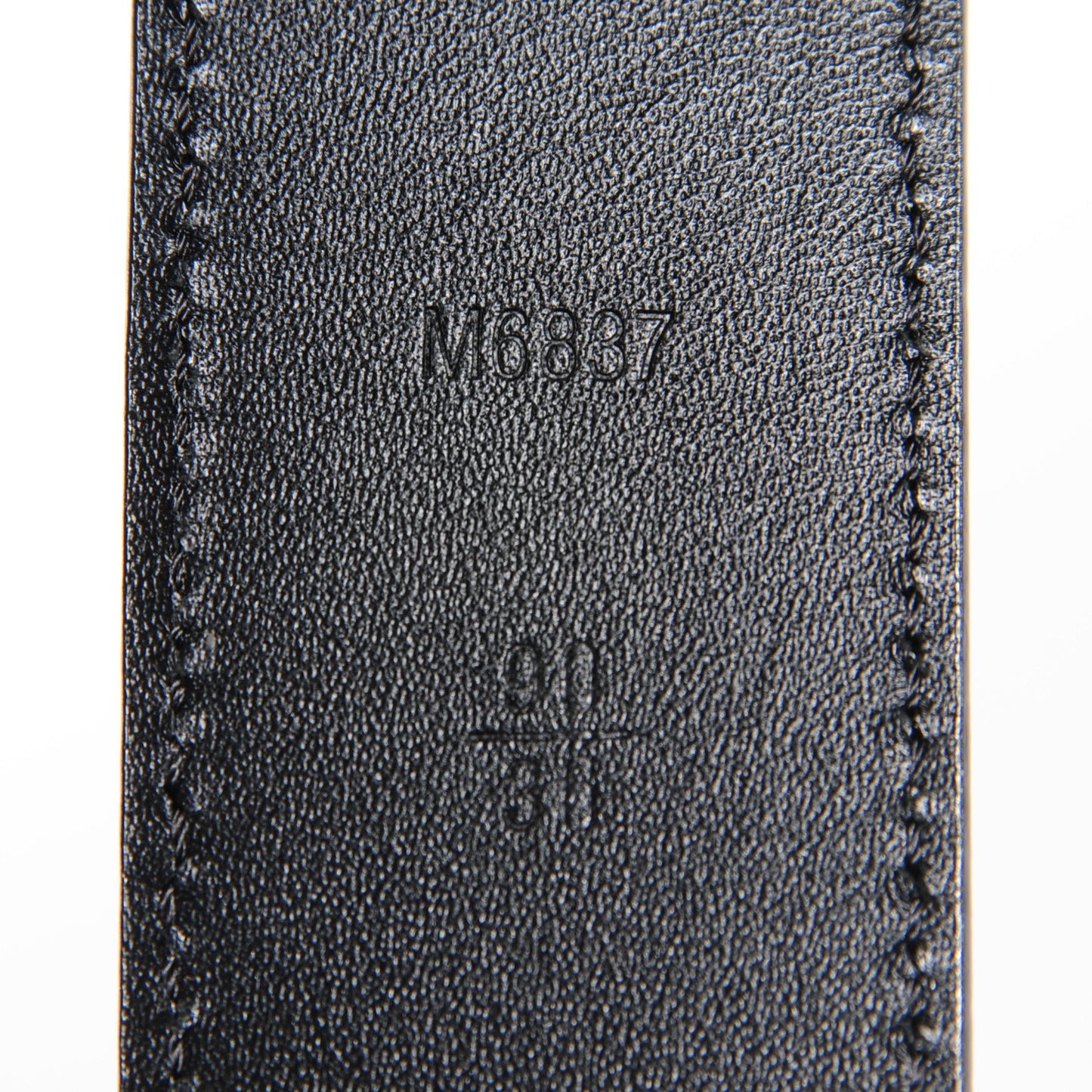 Damier Graphite Pouch Belt 90 36