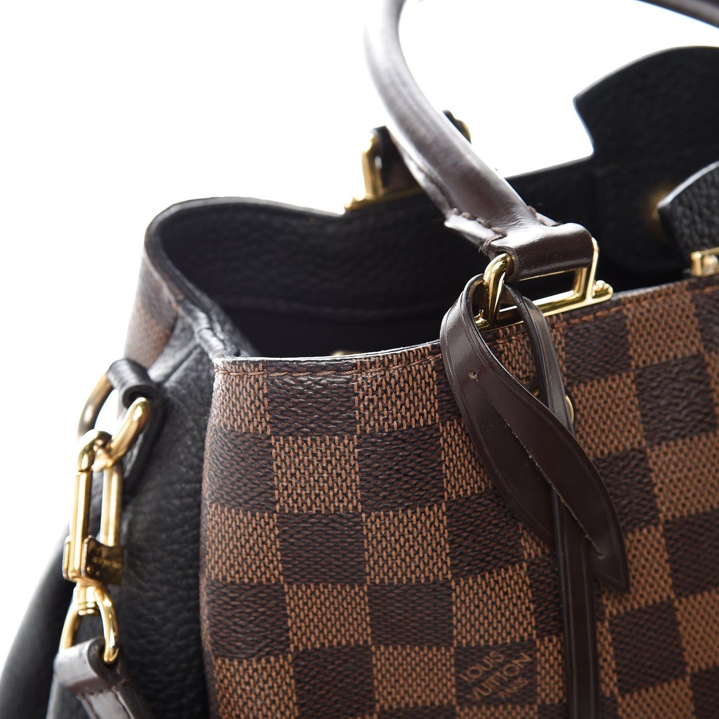 Damier Ebene Cuir Taurillon Brittany Black
