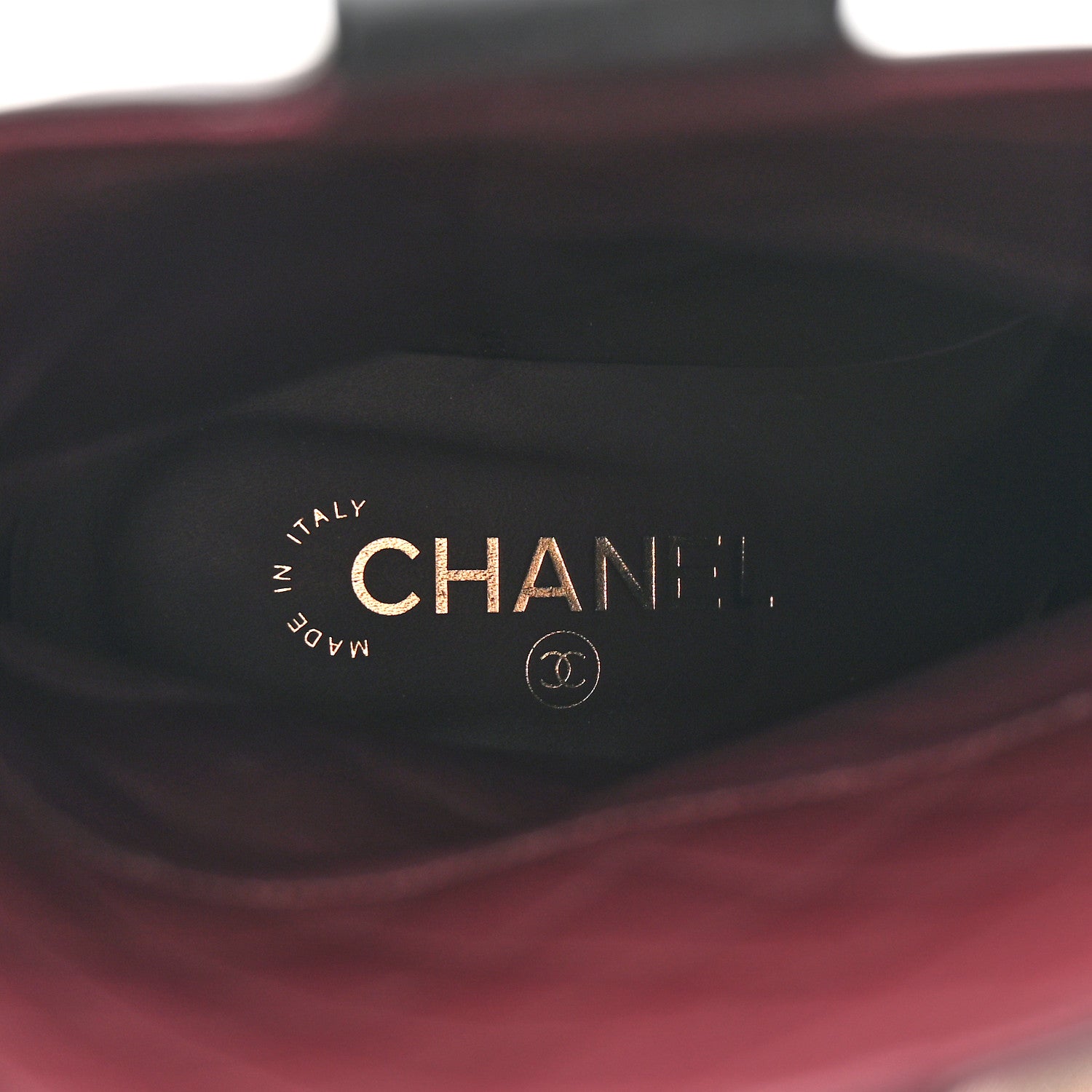 Chanel Calfskin CC Ankle Boots 40 Black 7 of 12