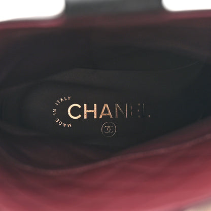 Chanel Calfskin CC Ankle Boots 40 Black 7 of 12