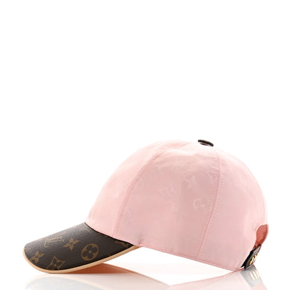 Louis Vuitton Polyester Silk Monogram LV Get Ready Cap M Pink 4 of 11