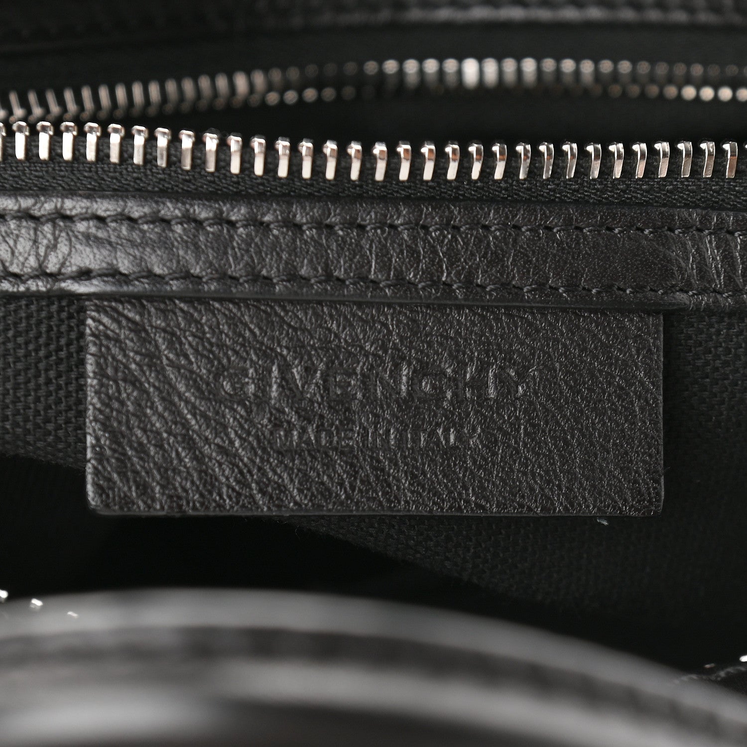 Givenchy Pebbled Calfskin Small Nightingale Black 6 of 9