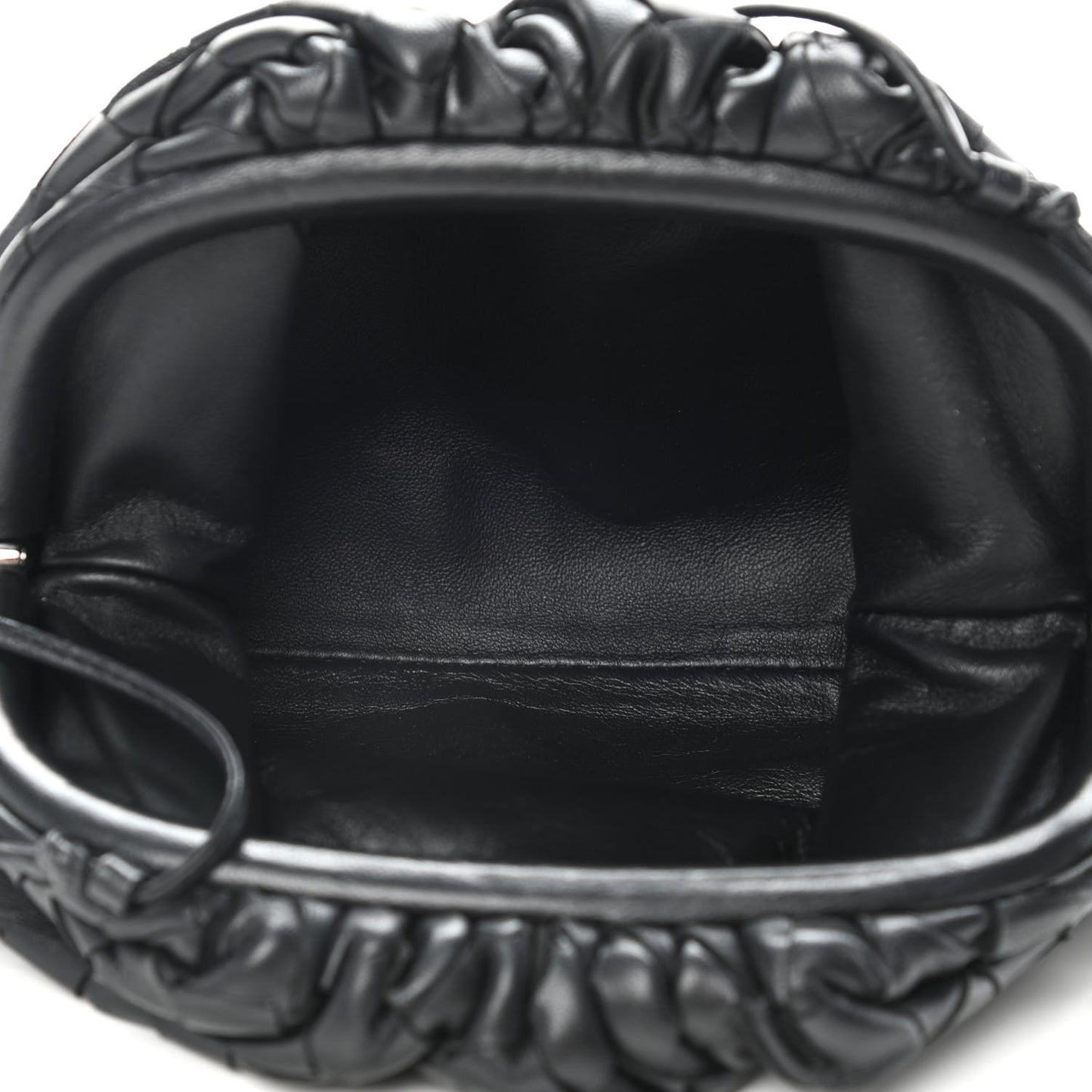 Nappa Intrecciato The Mini Pouch Black
