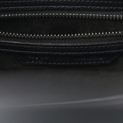Celine Drummed Calfskin Micro Luggage Black 6 of 14