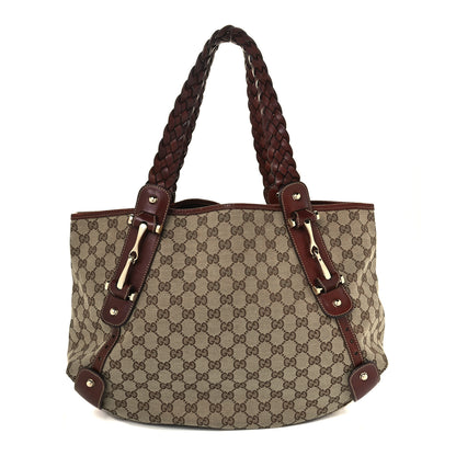 Gucci Monogram Medium Pelham Shoulder Bag Brown 1 of 12
