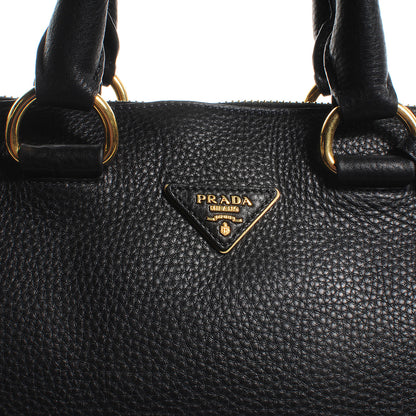 Prada Vitello Daino Shoulder Bag Nero Black 5 of 10