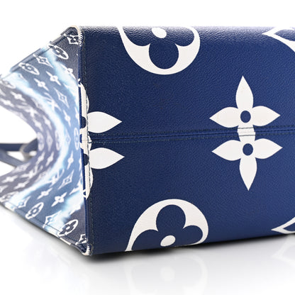 Louis Vuitton Monogram Escale Onthego GM Blue 9 of 21