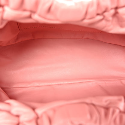 Mansur Gavriel Lambskin Cloud Clutch Blush 5 of 11