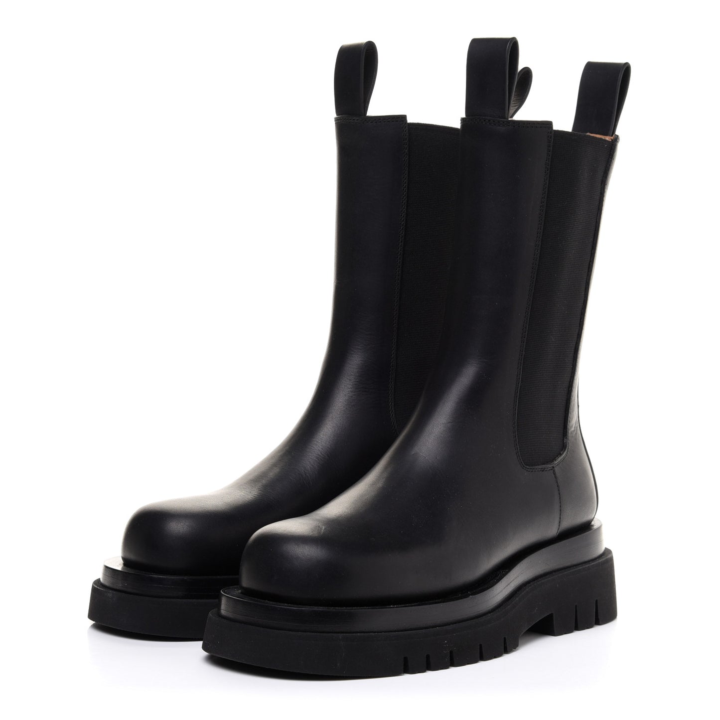 Calfskin The Lug Chelsea 55mm Boots 36 Black