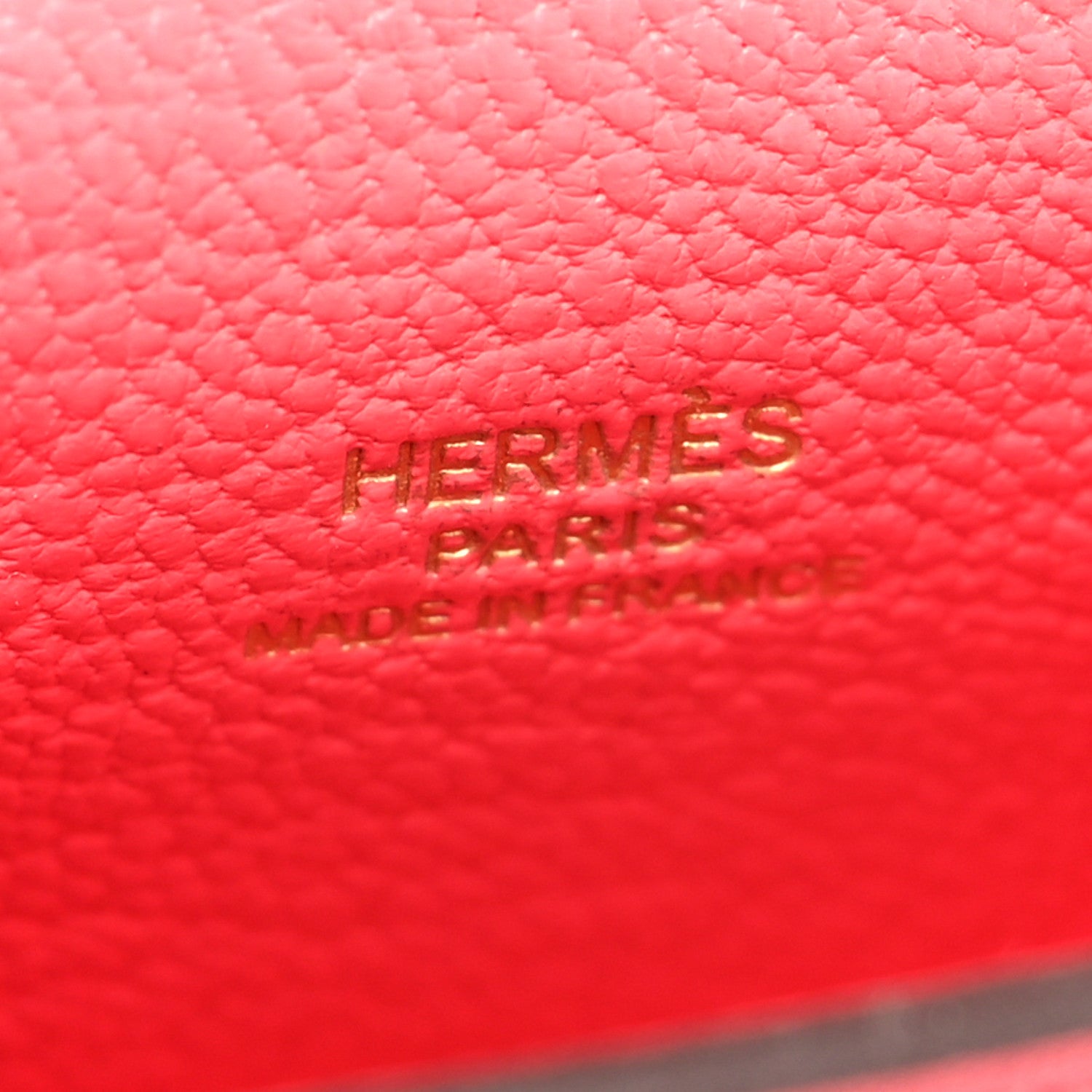 Hermes Tadelakt Mini Kelly Twilly Bag Charm Rose Lipstick 5 of 5