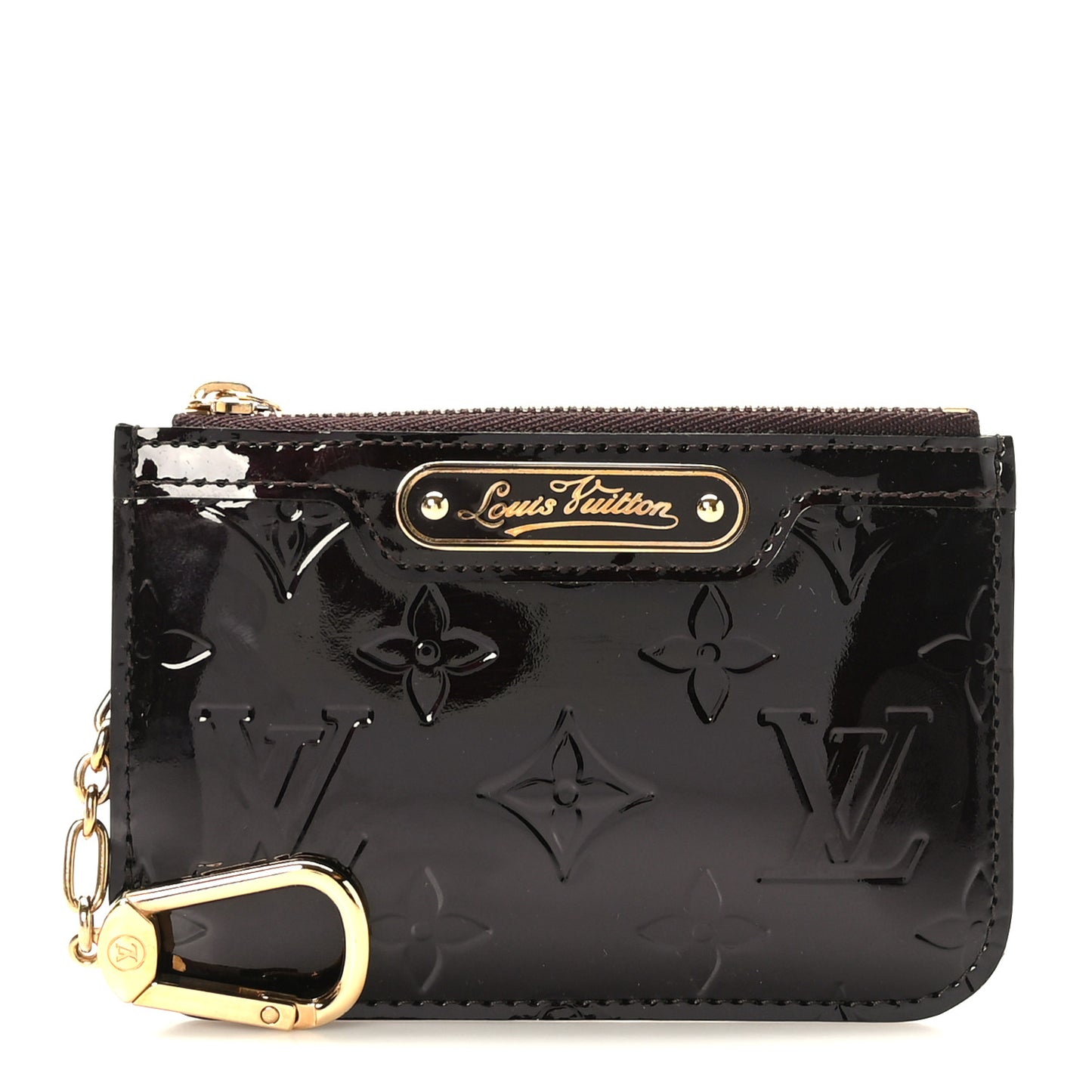 Vernis Key Pouch Amarante