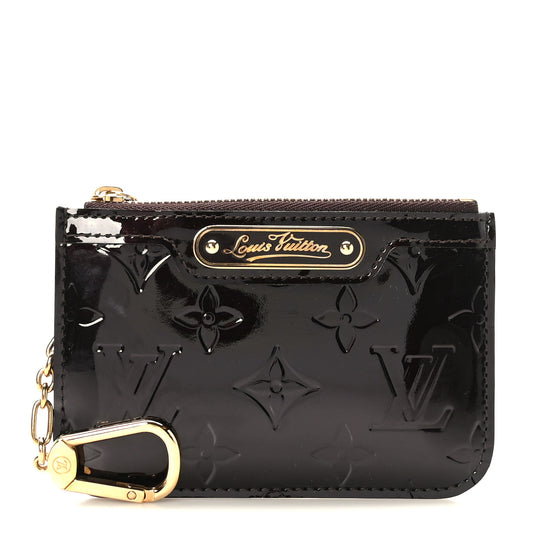 Vernis Key Pouch Amarante