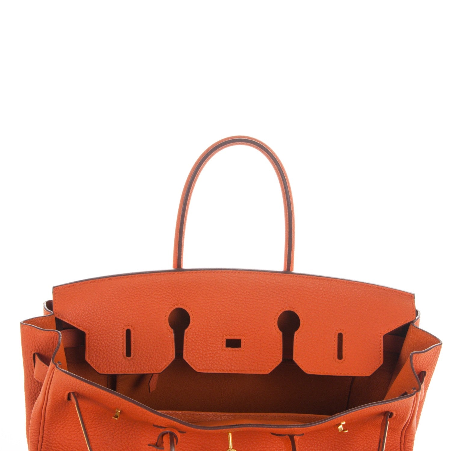 Hermes Togo Birkin 35 Orange 23 of 26