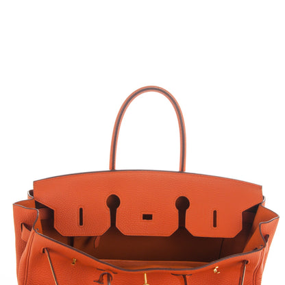 Hermes Togo Birkin 35 Orange 23 of 26