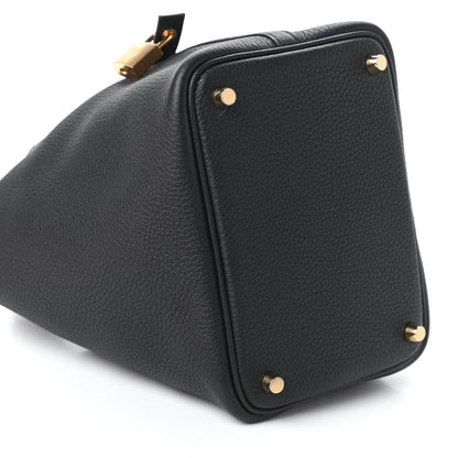 Hermes Taurillon Clemence Picotin Lock 18 PM Black 6 of 11