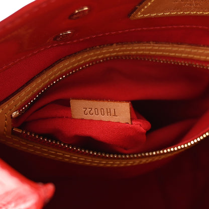 Louis Vuitton Vernis Reade MM Rouge 7 of 12