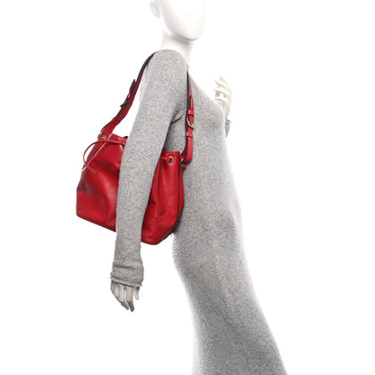 Louis Vuitton Epi Petit Noe Castillan Red 2 of 9