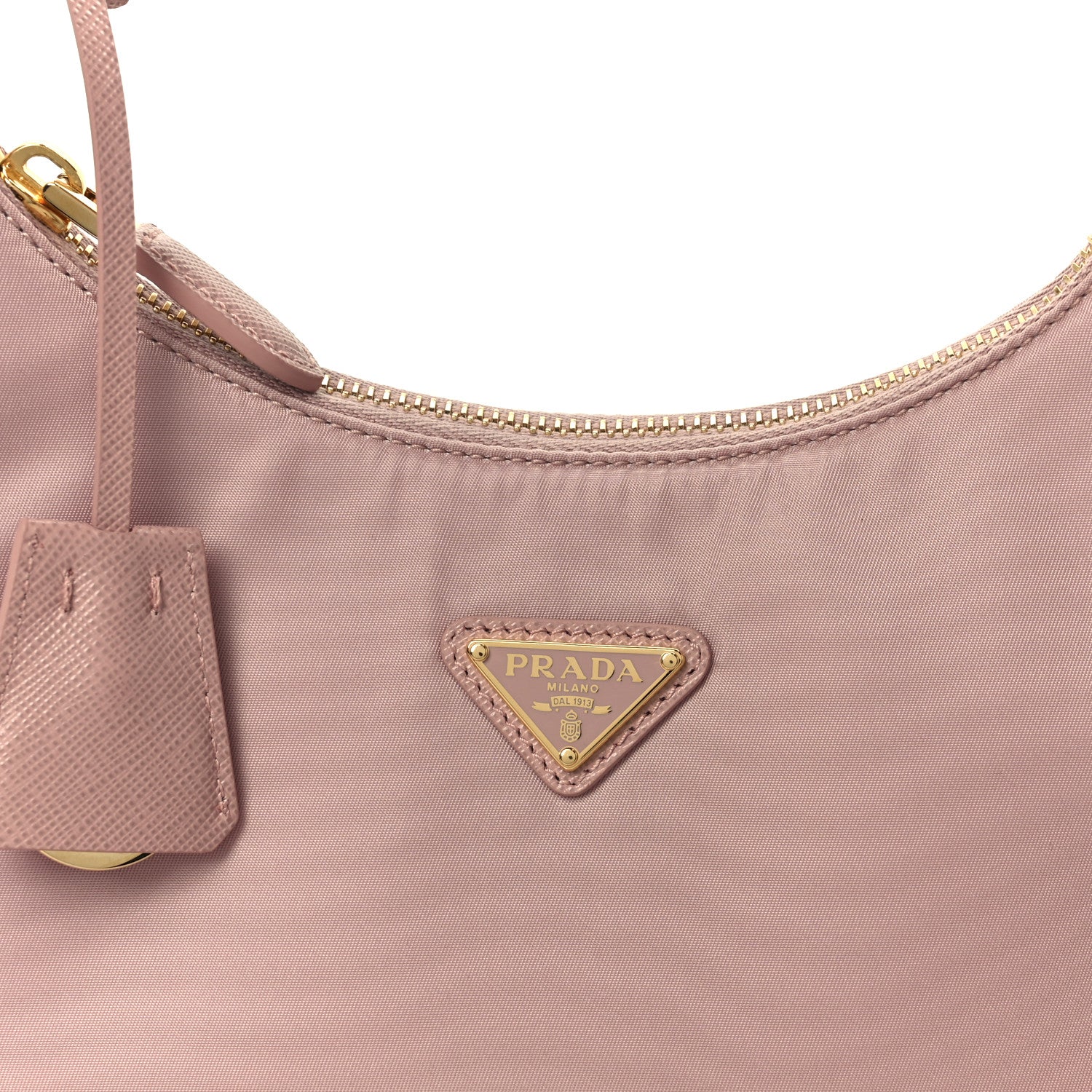Prada Re-Nylon Saffiano Mini Re-Edition 2005 Bag Alabastro 9 of 11