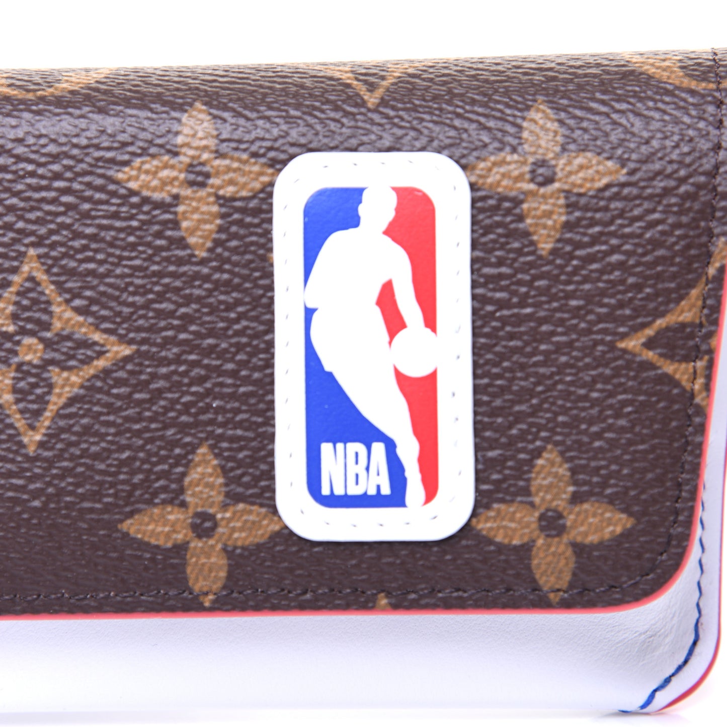 X NBA Monogram Woody Glasses Case