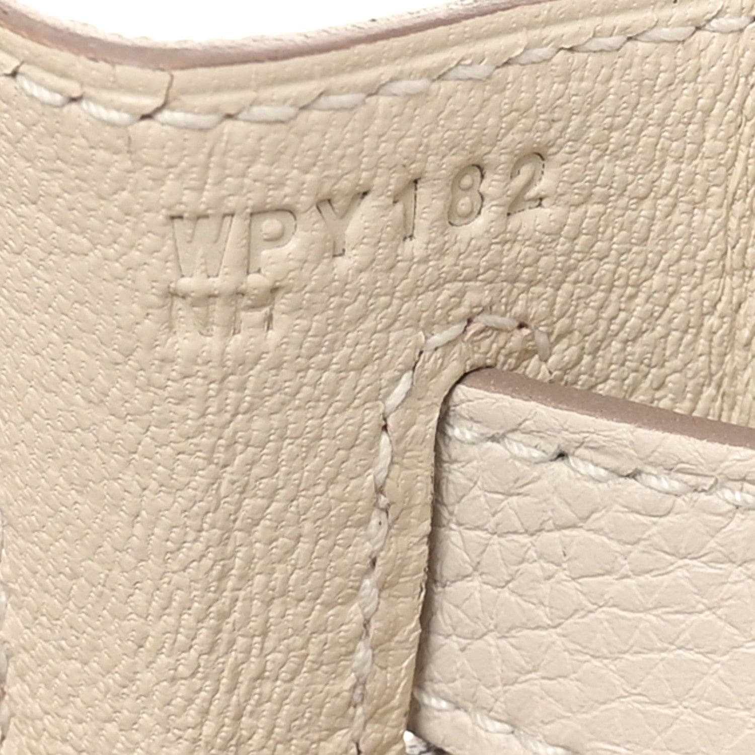 Hermes Togo Kelly Retourne 28 Craie 7 of 11