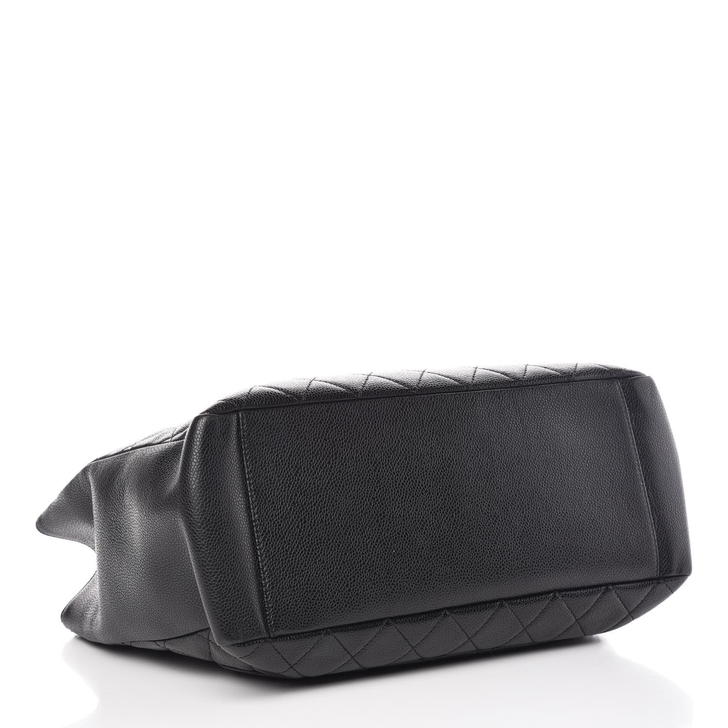 Chanel Caviar Quilted Grand Shopping Tote GST Black 4 of 13