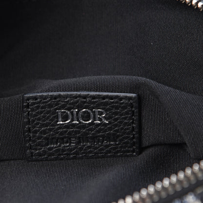 Christian Dior Oblique Mens Saddle Bag Blue 5 of 9