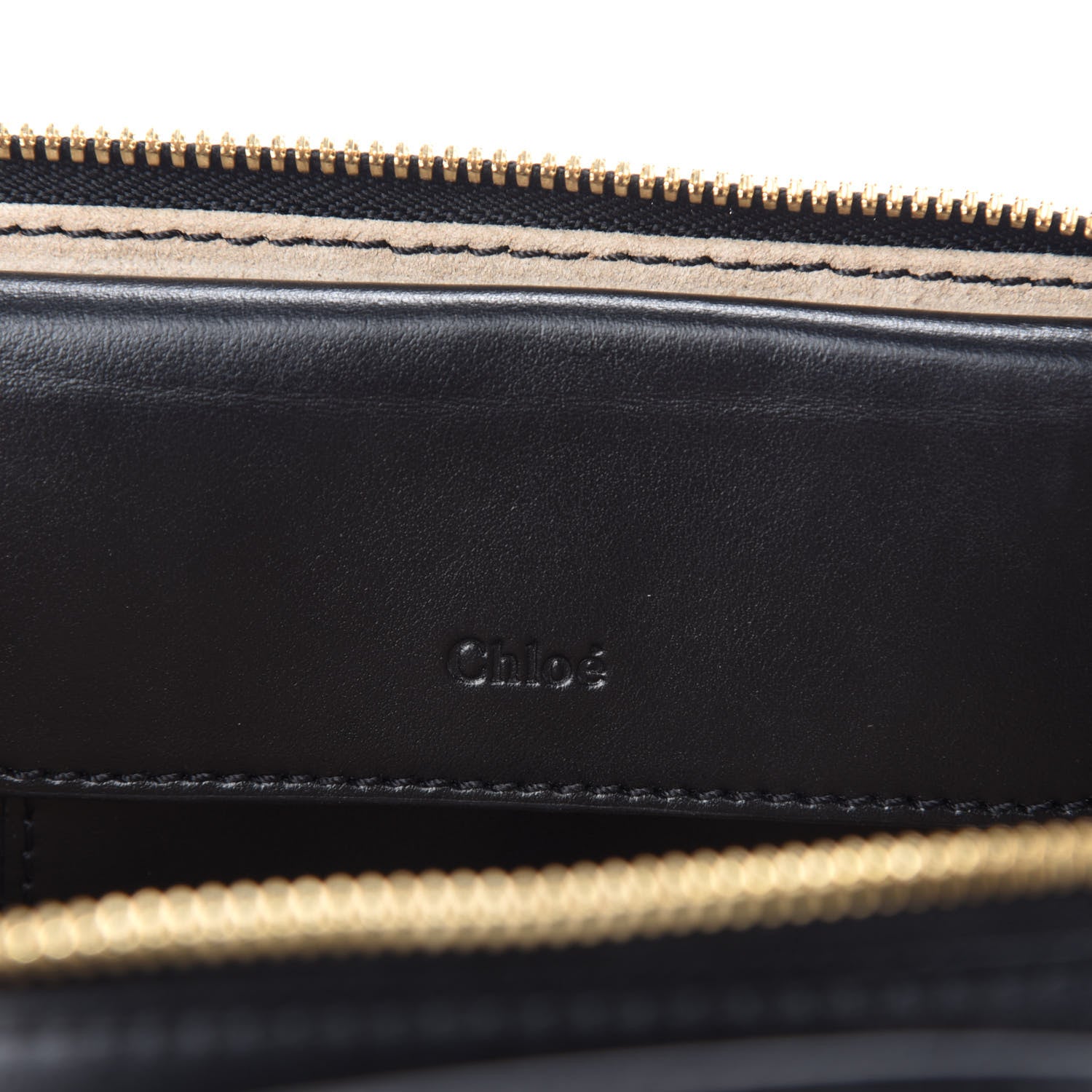 Chloe Calfskin Mini C Vanity Bag Black 8 of 11