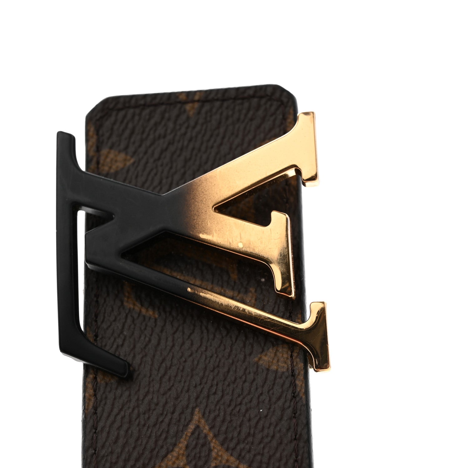 Louis Vuitton Calfskin Monogram 40mm Spray LV Reversible Belt 100 40 9 of 9