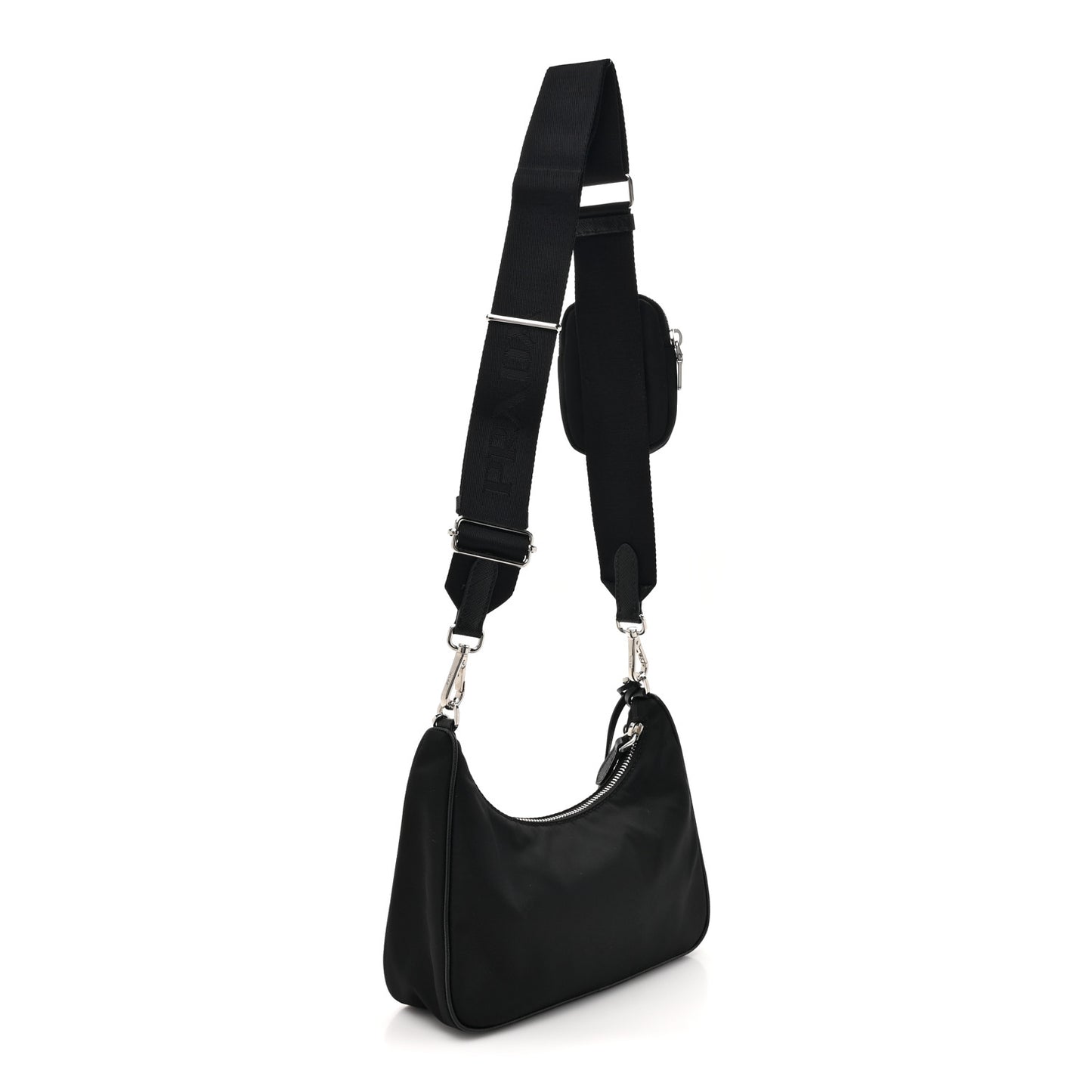 Nylon Re-Edition 2005 Shoulder Bag Black