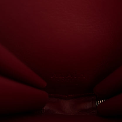 Alaia Patent Calfskin Le Coeur Bag Garnet Red 6 of 11