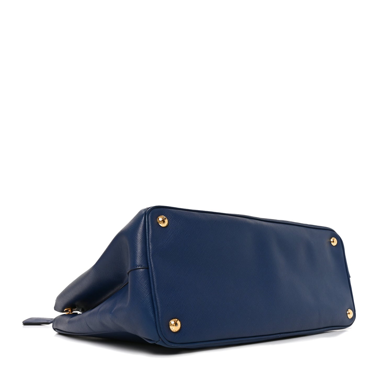 Saffiano Large Galleria Double Zip Tote Bluette