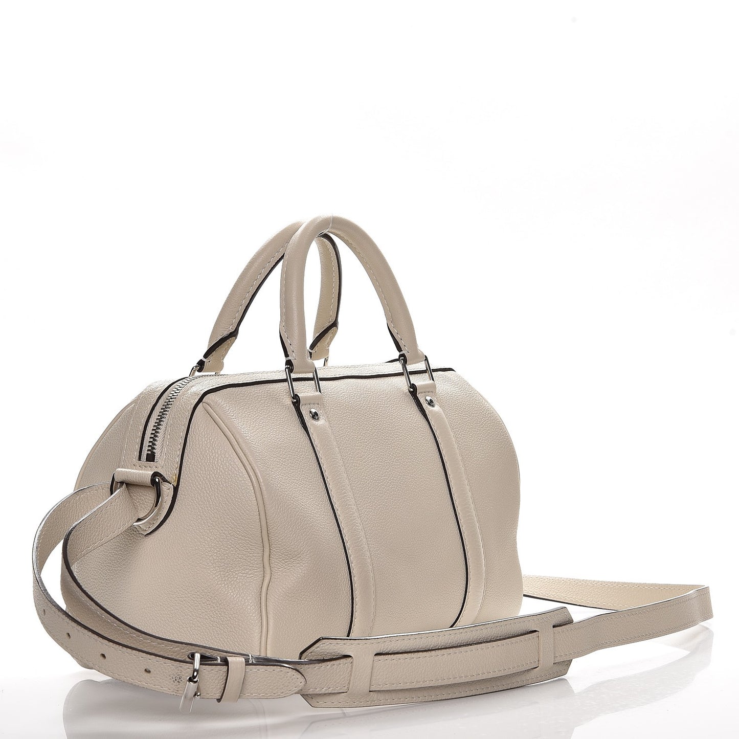 Veau Cachemire SC Bag BB Blanc Casse