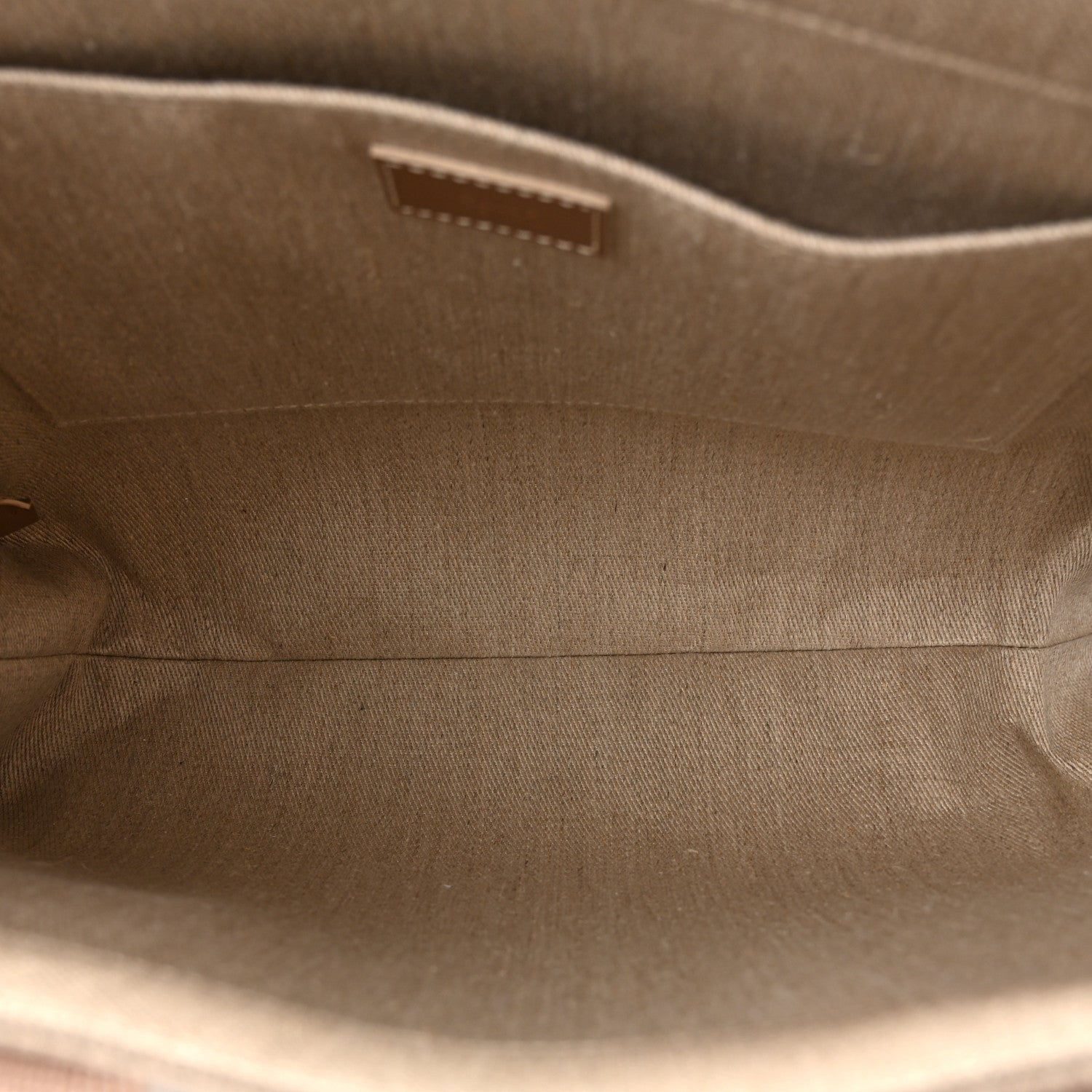 Chloe Linen Calfskin Medium Woody Ribbon Tote Blushy Beige 5 of 12