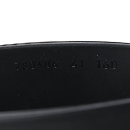 Gucci Rubber Womens Horsebit Thong Sandals 38 Black 8 of 9