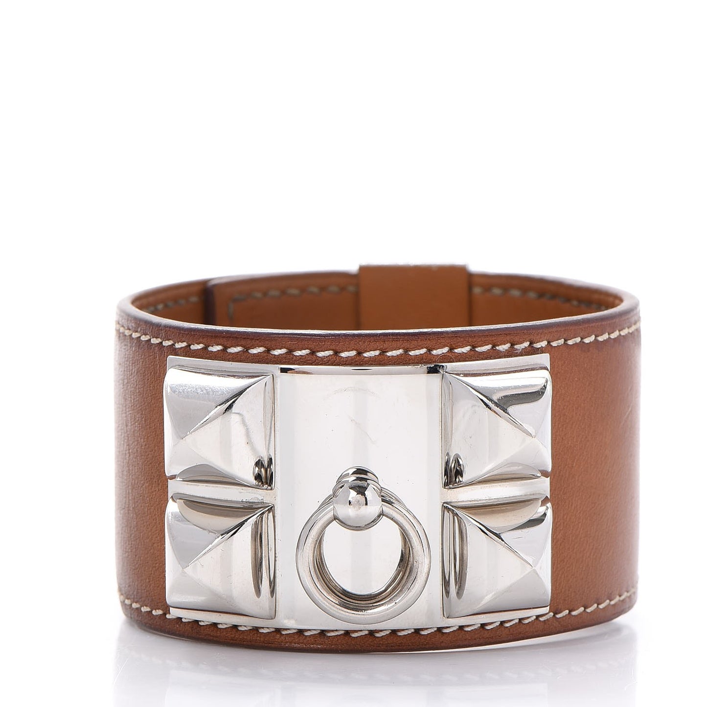 Barenia Collier De Chien CDC Bracelet L Fauve