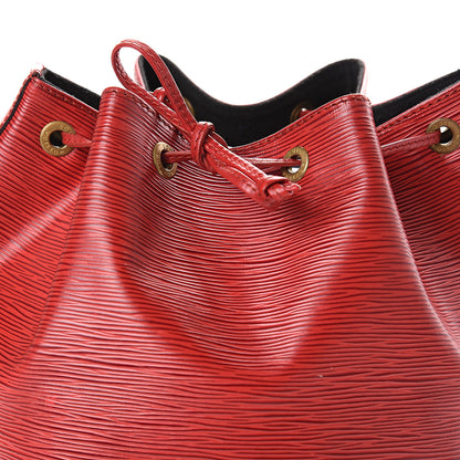 Louis Vuitton Epi Petit Noe Castillan Red 5 of 8