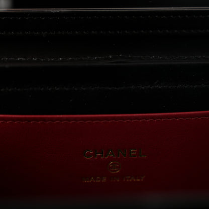 Chanel Shiny Caviar Mini Preppy Coco Shoulder Bag Black 6 of 11