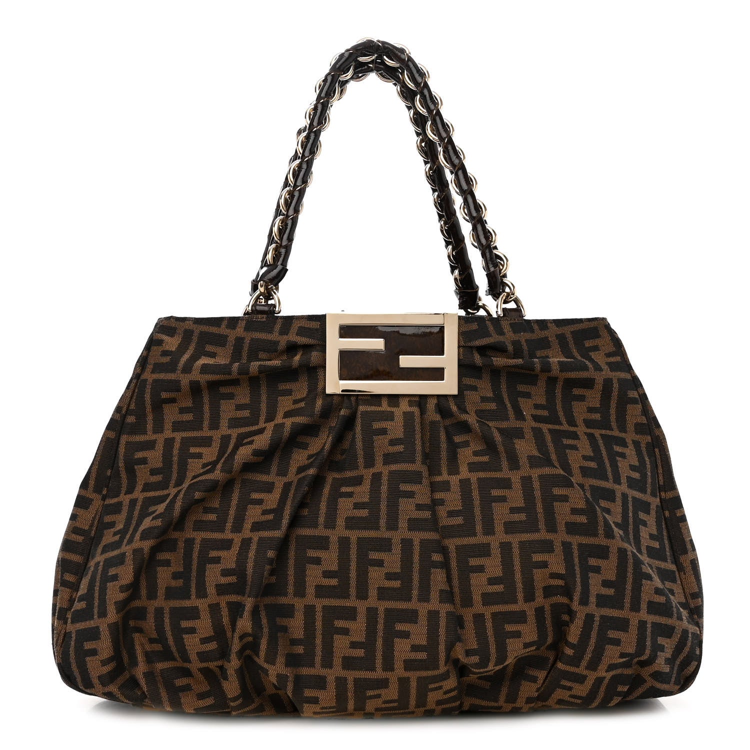 Fendi Zucca Mia Tote Tobacco 1 of 10