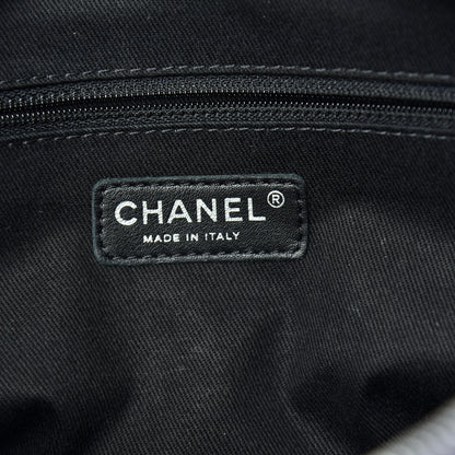 Chanel Iridescent Caviar Quilted Large Chic Flap Dark Purple 8 of 11