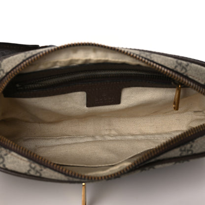 Gucci Soft GG Supreme Monogram Medium Ophidia Belt Bag Dark Brown 5 of 9