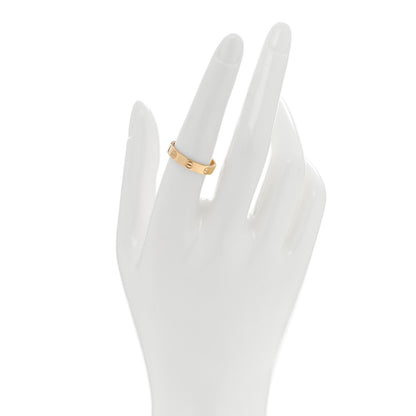 Cartier 18K Yellow Gold 3.5mm LOVE Wedding Band Ring 56 7.5 2 of 6