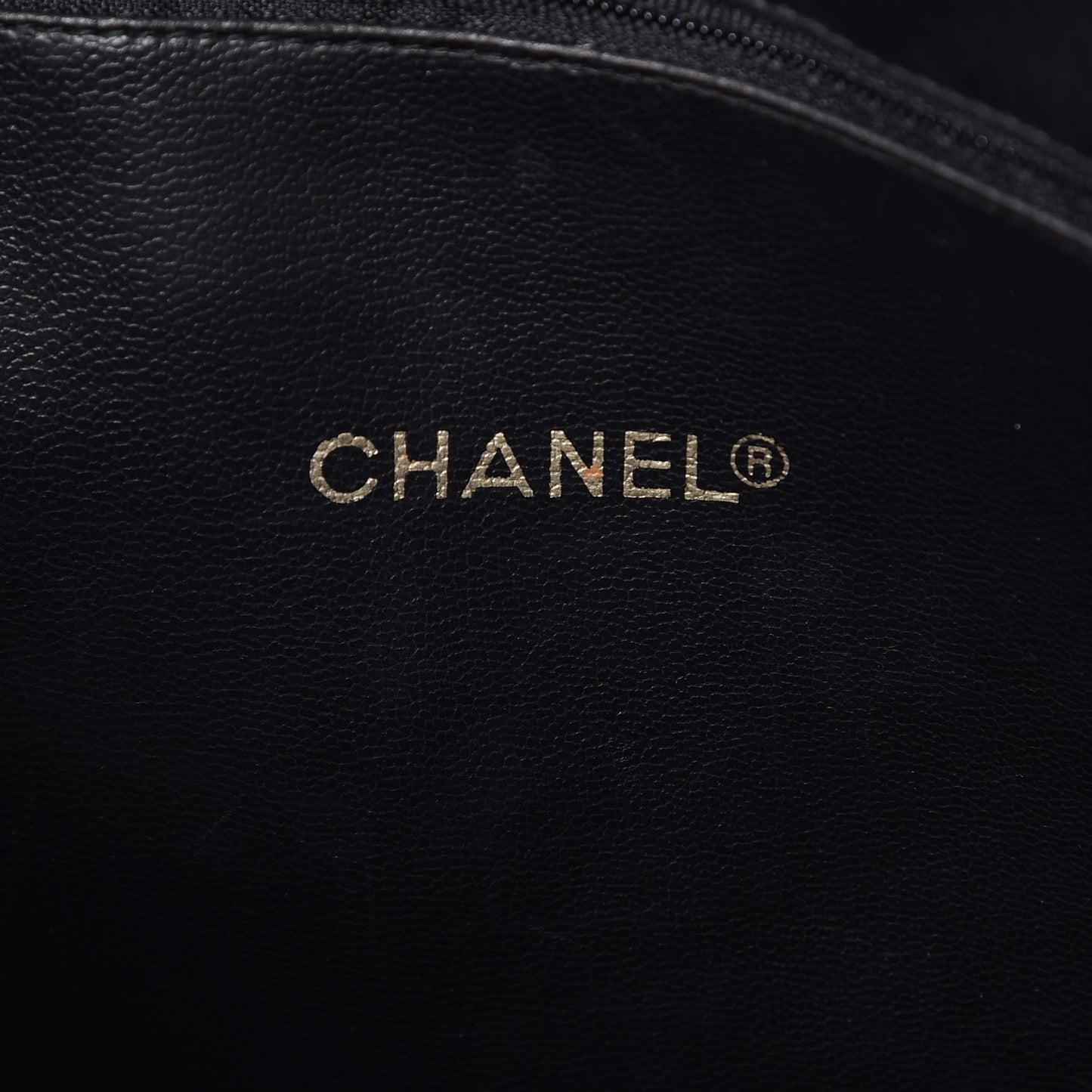 Lambskin Shopping Tote Black