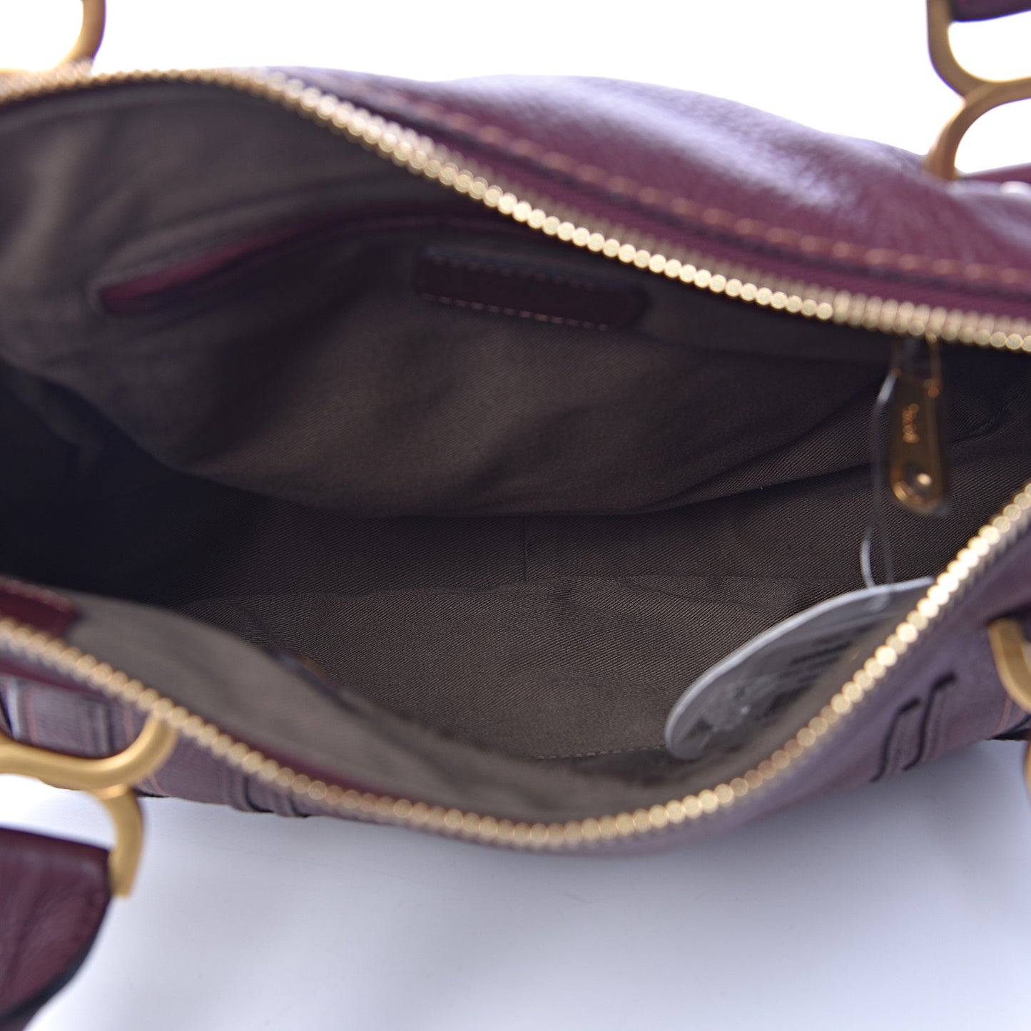 Calfskin Medium Marcie Satchel Dark Velvet