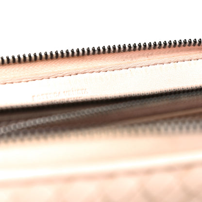 Bottega Veneta Nappa Intrecciato Zip Around Wallet Petale 15 of 23