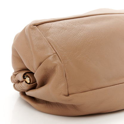 Mansur Gavriel Lambskin Cloud Clutch Biscotto 10 of 11