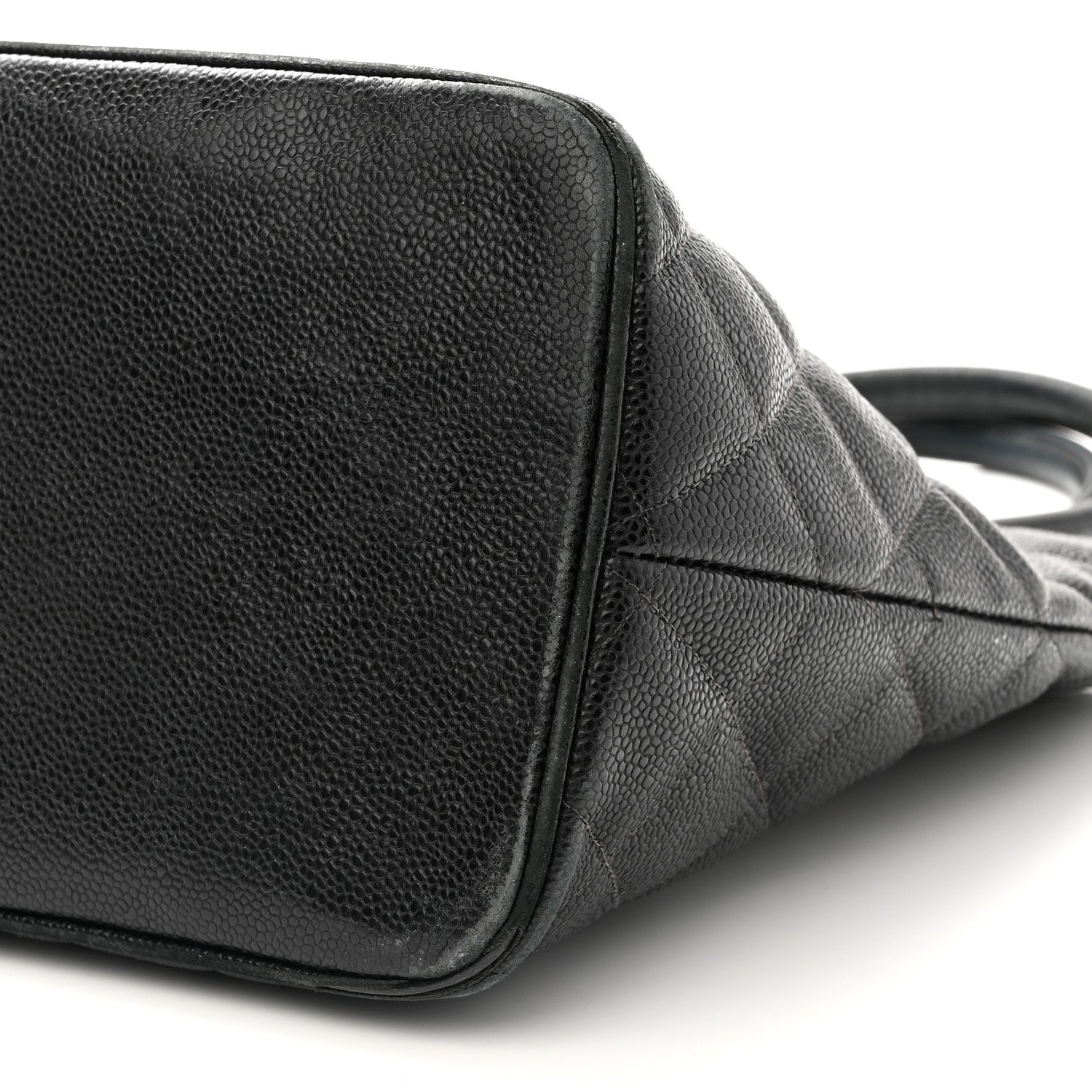 Chanel Caviar Quilted Medallion Tote Black 10 of 12