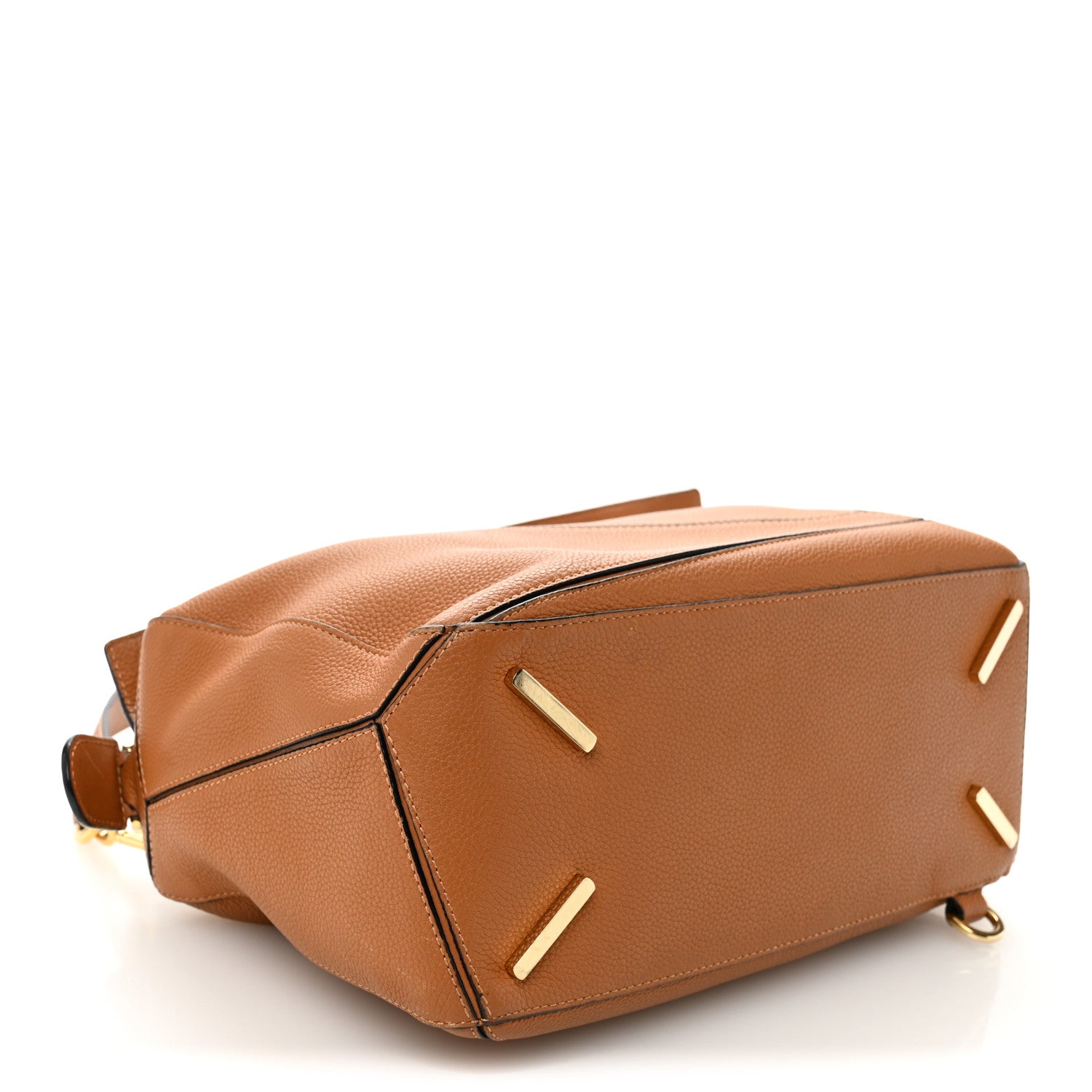 Loewe Calfskin Medium Puzzle Bag Tan 4 of 12