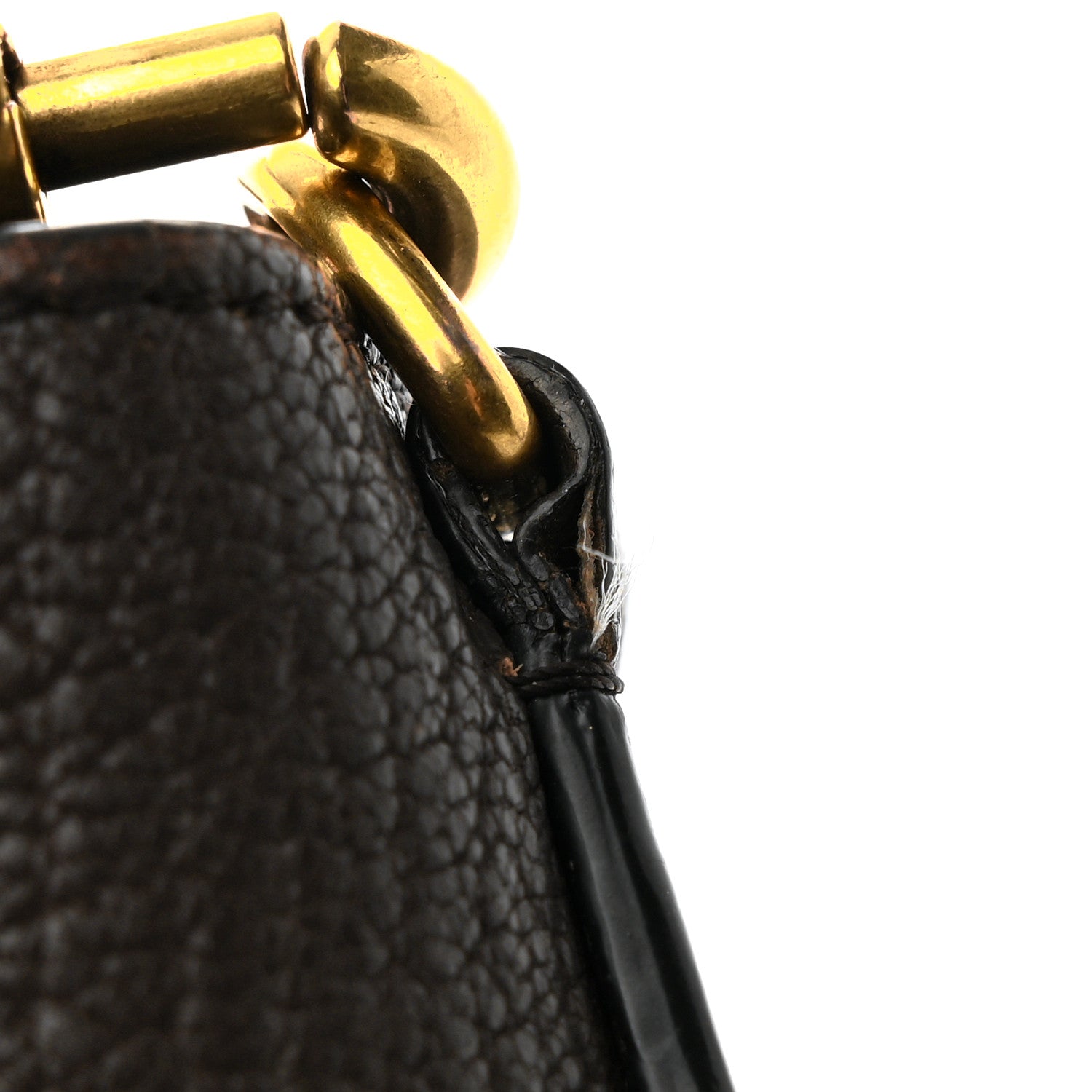 Celine Drummed Calfskin Nano Luggage Brown 12 of 20