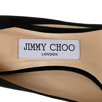 Jimmy Choo Suede Pumps 35.5 Black 7 of 12