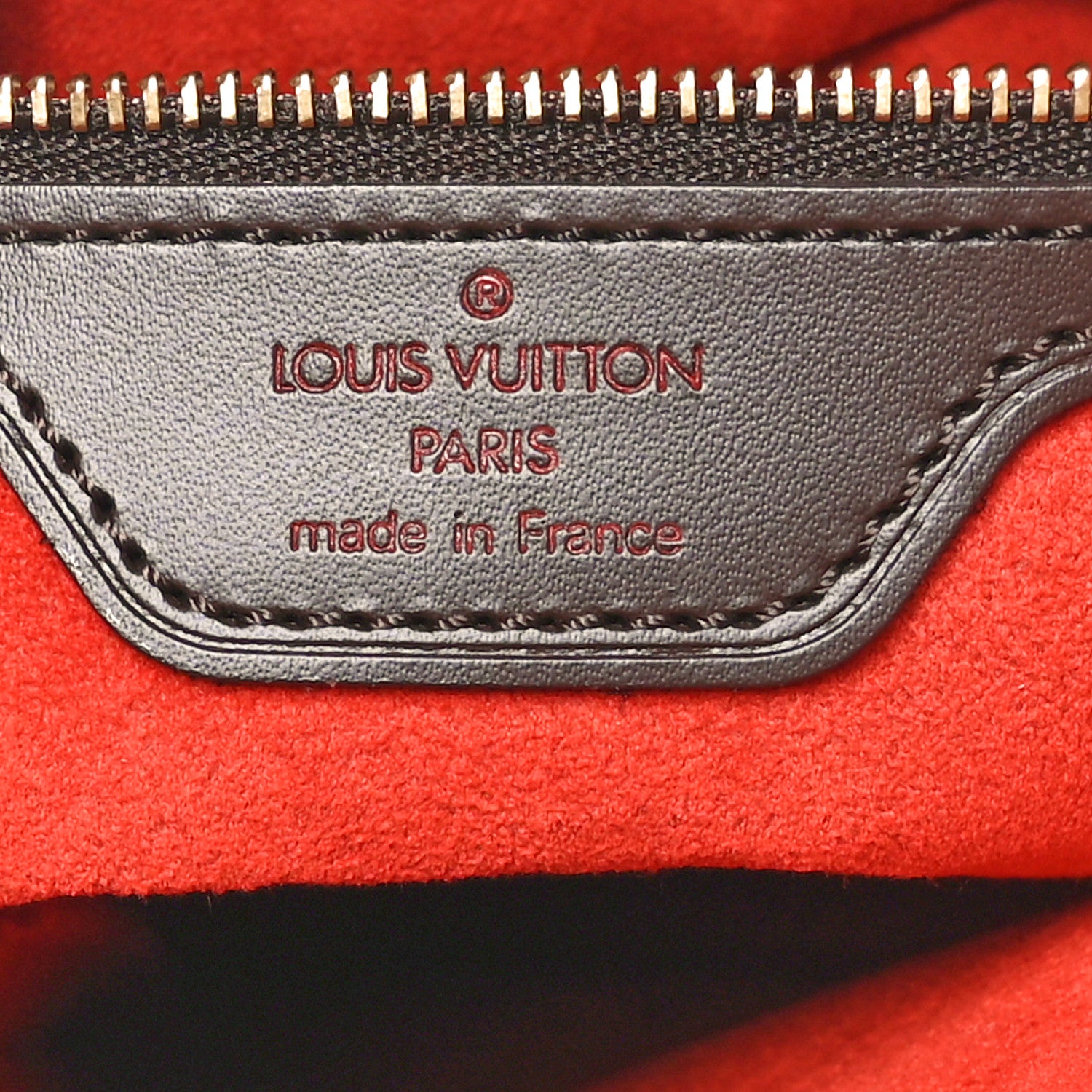 Louis Vuitton Damier Ebene Looping GM 6 of 9
